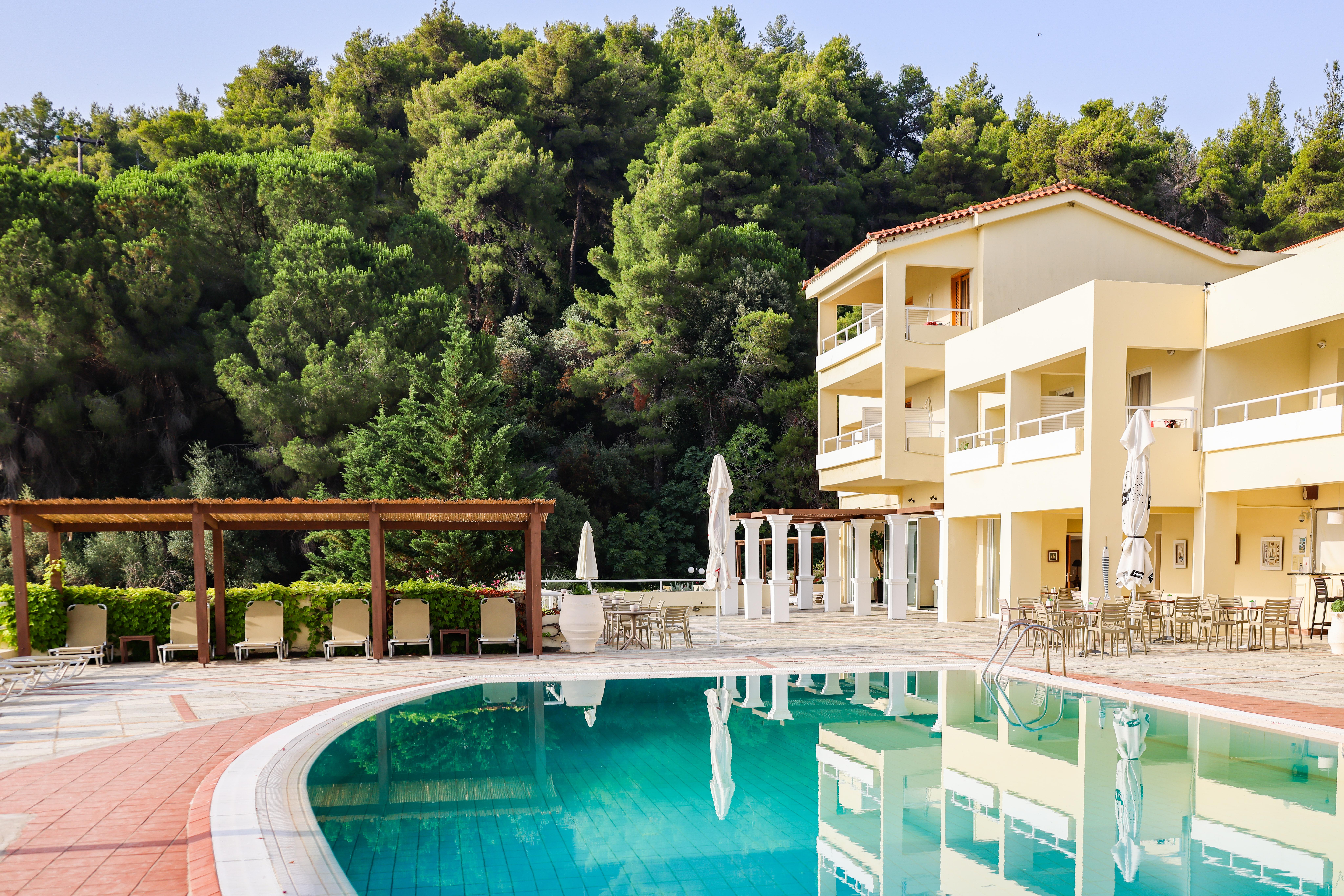 Kanapitsa Mare Hotel Bagian luar foto